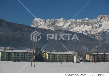 apartment house in the ski, austria apartment house in the ski, austria 125849466