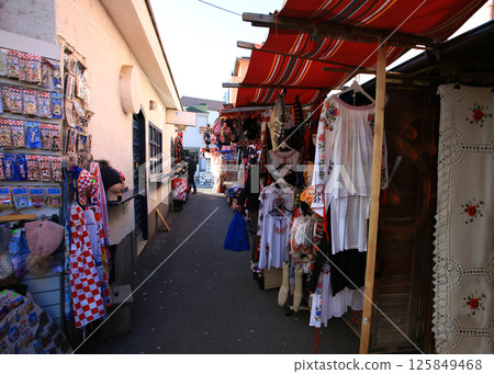 Dolac Market in zagreb, one of local market. 125849468