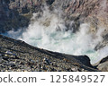 Aso volcano crater 125849527