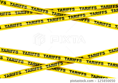 Business Tariffs Symbol Business Tariffs Symbol 125850050