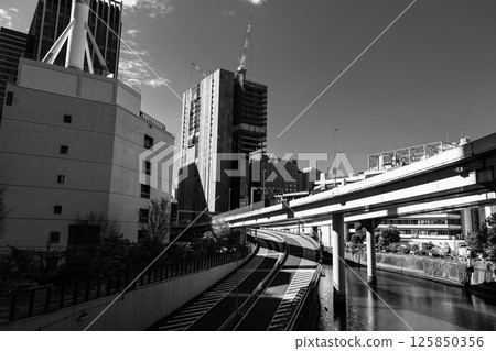 首都高速公路神田橋樞紐站2025.04 b-5 單色 125850356