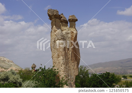 土耳其卡帕多西亞的帕薩巴格地區 土耳其卡帕多西亞的帕薩巴格地區 125850575