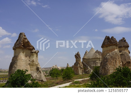 土耳其卡帕多西亞的帕薩巴格地區 土耳其卡帕多西亞的帕薩巴格地區 125850577
