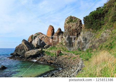 【佐賀縣】港區立神岩的晴天 125851386