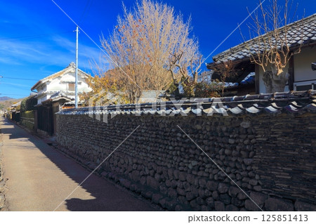 安芸市土居角忠(野村家住宅)的街景/重要傳統建築物群保護區 安芸市土居角忠(野村家住宅)的街景/重要傳統建築物群保護區 125851413