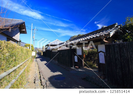 The streetscape of Aki City Doi-Kakuchu (Nomura Family Residence) / Important Preservation District for Groups of Traditional Buildings The streetscape of Aki City Doi-Kakuchu (Nomura Family Residence) / Important Preservation District for Groups of Traditional Buildings 125851414