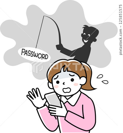 女性網路詐騙受害者 125851575