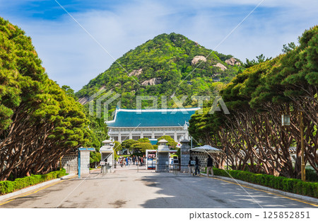 Seoul, Cheong Wa Dae, main gate 125852851
