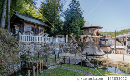中山道大湧宿的春日景色 125853022