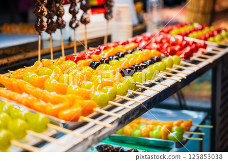 Seoul Myeongdong Street Sweets: Tanful (Fruit Candy) Seoul Myeongdong Street Sweets: Tanful (Fruit Candy) 125853038