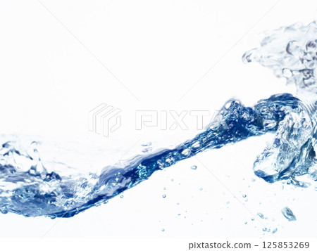 Water flow, sway, water surface, waves Water flow, sway, water surface, waves 125853269
