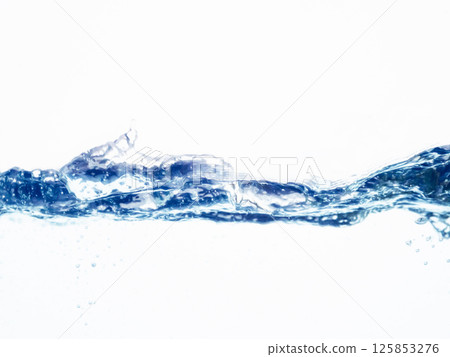 水流、搖擺、水面、波浪 125853276