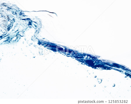 Water flow, sway, water surface, waves 125853282