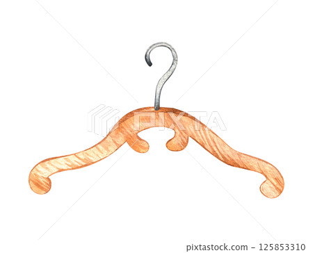 watercolor ballet set illustration hand drawn 125853310