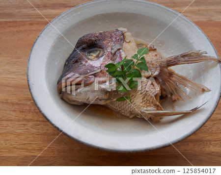 Simmered sea bream Simmered sea bream 125854017