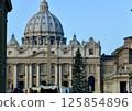 藍天白雲下的大教堂 125854896