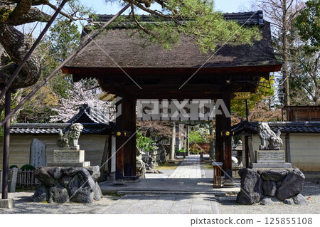 Tachiki Shrine Shinmon Gate 125855108