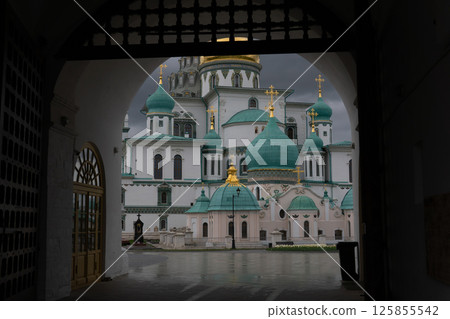 New Jerusalem Monastery in the Moscow region of Russia. New Jerusalem Monastery in the Moscow region of Russia. 125855542