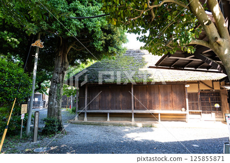 A stroll through the waterwheel farms of Osawa Village, blue spring skies, Osawa, Mitaka City, Tokyo 125855871