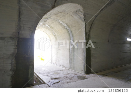 The remains of the Kaiten training base on Otsushima Island 125856133