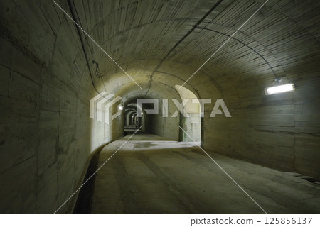The remains of the Kaiten training base on Otsushima Island 125856137