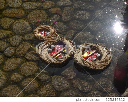 Kamo Mioya Shrine (Shimogamo Shrine) Nagashi Hina Dolls Kamo Mioya Shrine (Shimogamo Shrine) Nagashi Hina Dolls 125856812
