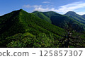 View of Mt. Togari and Yamagata Kamuro from Mt. Hamaguri 125857307