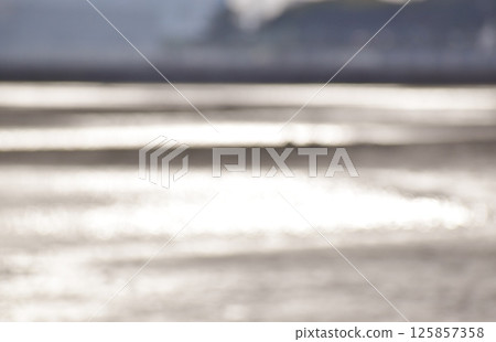 Background material with a shallow coastline motif 125857358