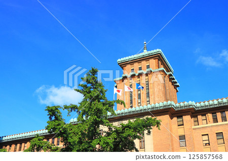 神奈川縣橫濱市神奈川縣政府本館風景 神奈川縣橫濱市神奈川縣政府本館風景 125857568