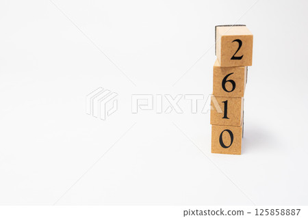 木塊數字4位數2610 125858887
