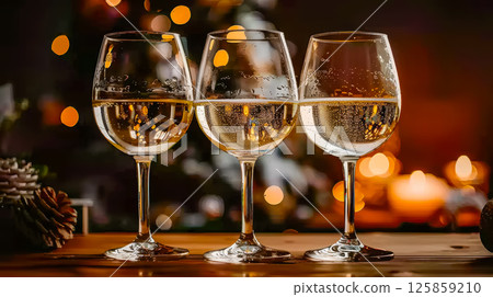 Christmas holiday background, Merry Christmas poster design 125859210