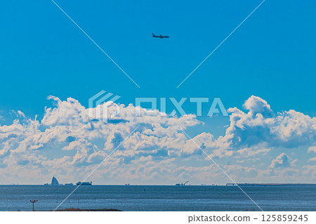 Scenery of Kasai Rinkai Park, Edogawa, Tokyo 125859245