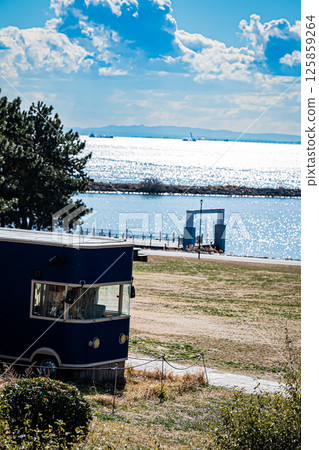 Scenery of Kasai Rinkai Park, Edogawa, Tokyo Scenery of Kasai Rinkai Park, Edogawa, Tokyo 125859264