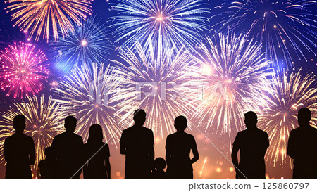 煙花匯演 煙花匯演 125860797