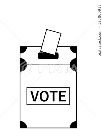 我們去投票吧!圖像英語 我們去投票吧!圖像英語 125860913