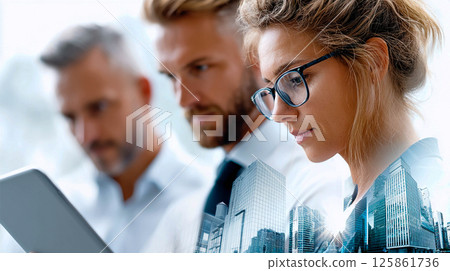 business, office, tablet 125861736