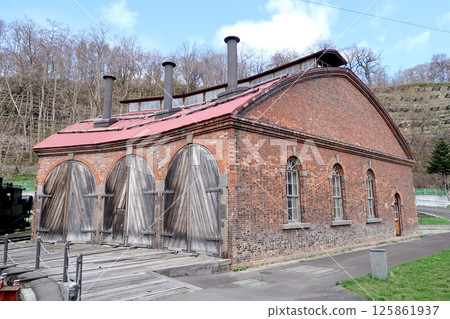 Former Temiya Railway Locomotive Shed at the Otaru City Museum Main Building Former Temiya Railway Locomotive Shed at the Otaru City Museum Main Building 125861937