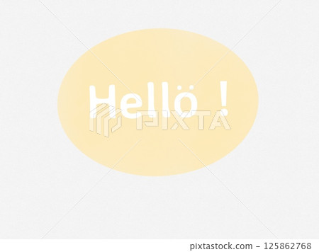 泡泡對話框設計 hello 泡泡對話框設計 hello 125862768