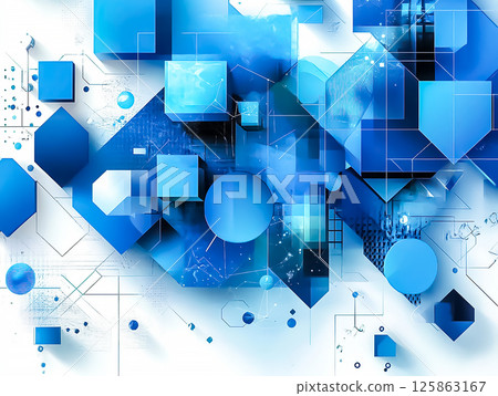 Modern geometric business background Modern geometric business background 125863167