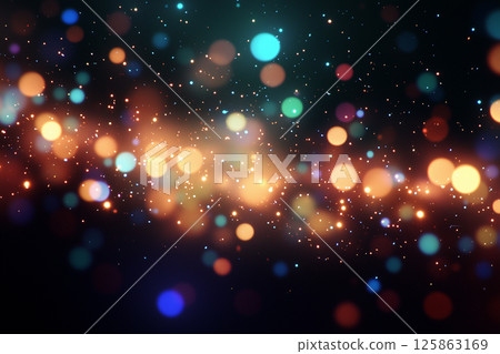 A sparkling background for Valentine's Day and birthday cards 125863169