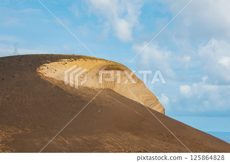 The Capelinhos vulcano in Faial Island, Azores The Capelinhos vulcano in Faial Island, Azores 125864828