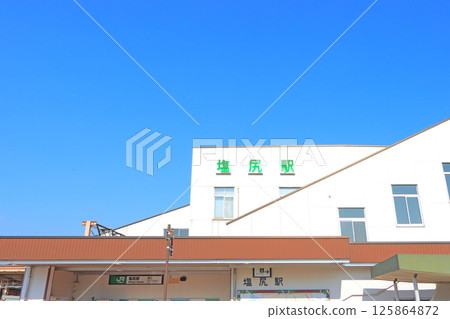 長野縣鹽尻市鹽尻站風景 125864872