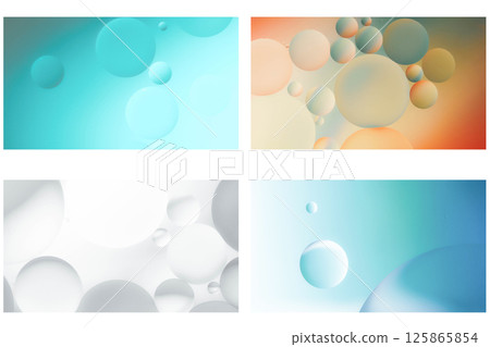 A delicate interplay of pastel bubbles and soft gradients evokes a weightless calm, ideal for themes of mindfulness, clarity, and digital elegance A delicate interplay of pastel bubbles and soft gradients evokes a weightless calm, ideal for themes of mindfulness, clarity, and digital elegance 125865854