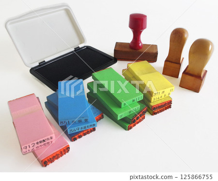 會計憑證章 公章 辦公用品 公司專用章 印章 會計憑證章 公章 辦公用品 公司專用章 印章 125866755