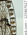 Mobile Ferris wheel at overseas theme parks 125867627