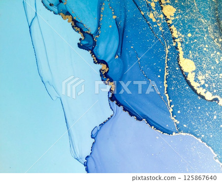 奢華輕薄醇墨藝術淡藍色大理石紋背景素材 奢華輕薄醇墨藝術淡藍色大理石紋背景素材 125867640