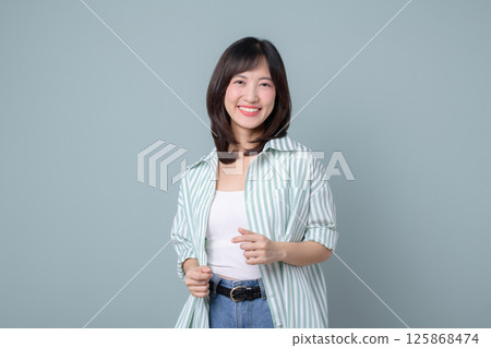 Southeast asian woman smiles confidently representing small business owner in retail and online store startup industry with creative ideas and shopping passion 125868474