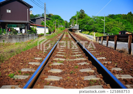 Railroad tracks Railroad tracks 125868753