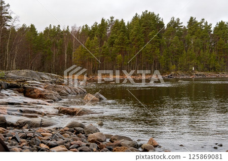 St. Petersburg Lake Ladoga 125869081