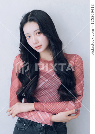 短髮髮型圖片女 125869418